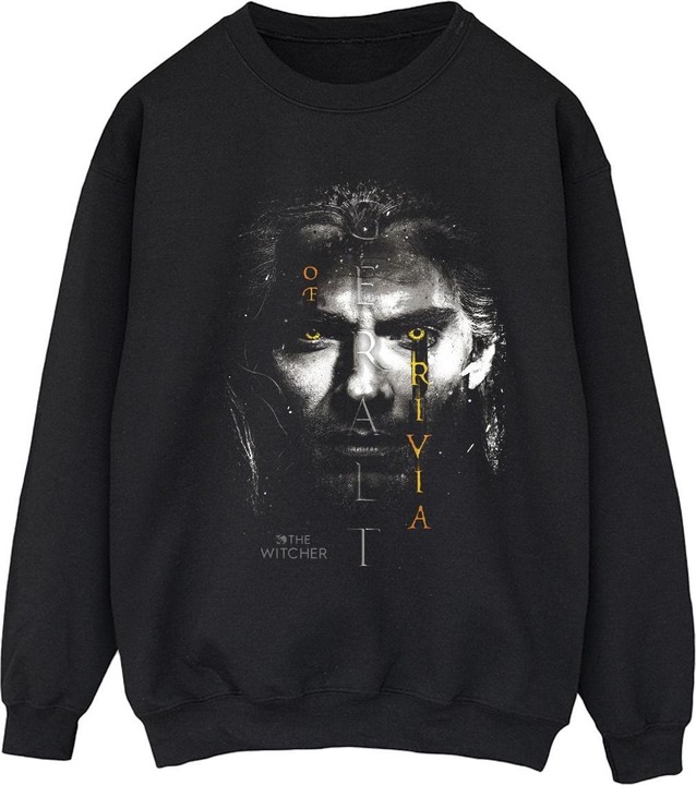 Produktbild Netflix The Witcher Geralt Glowing Eyes Sweatshirt (L)