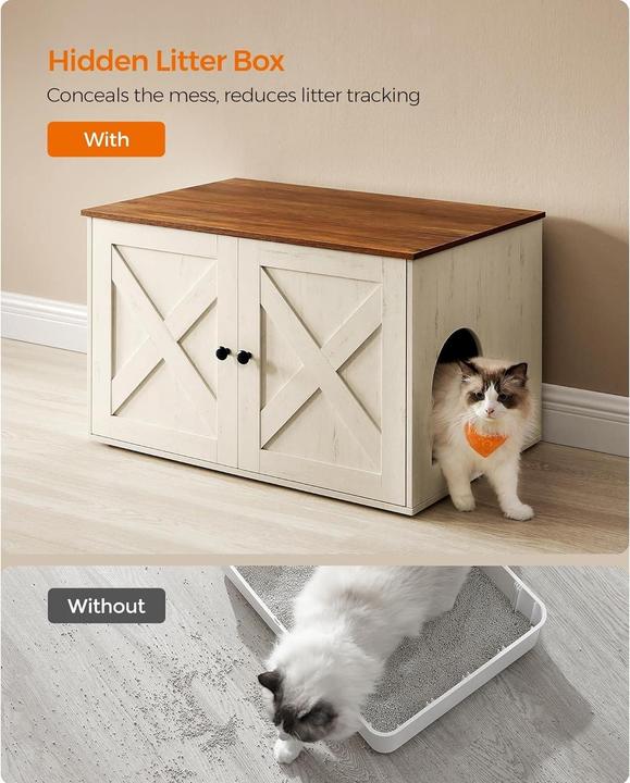 Immagine prodotto Feandrea Casetta per gatti per la toilette (Lettiera per gatti chiusa)