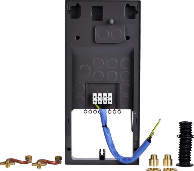 AEG Haustechnik MR 111 Rohrbausatz für Versatzmontage inklusive Universal-Montagerahmen für Durchlauferhitzer