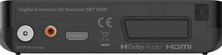 Actual product image Strong DVB-T2 HD, free-to-air reciever, with PVR function (64 GB, DVB-T2, CI+ slot)