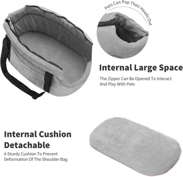 Produktbild Petcute Tragetasche (Katze, Hund, Faltbar, Atmungsaktiv)