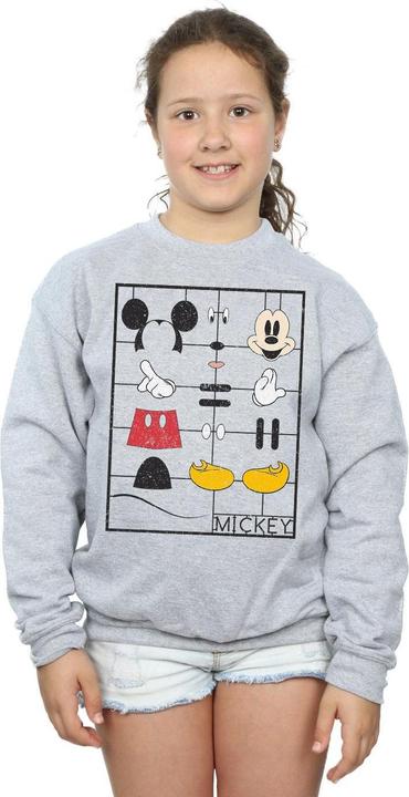 Produktbild Disney Mickey Mouse Construction Kit Sweatshirt Mädchen (152, 158)