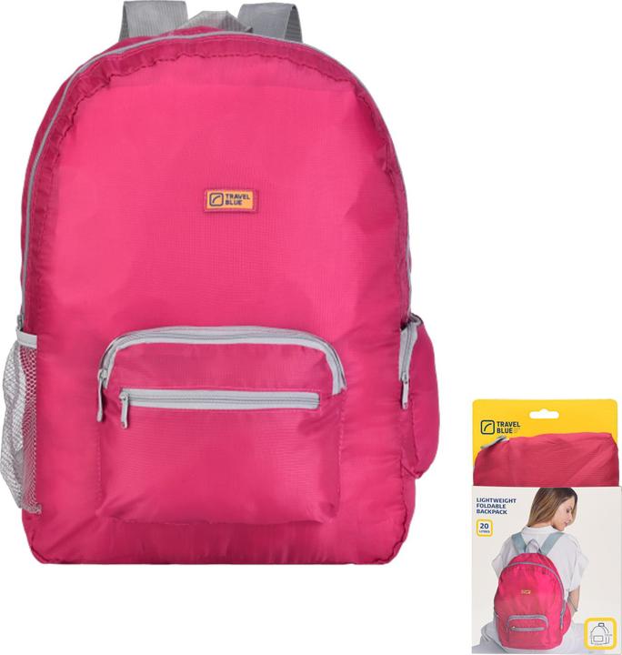 Actual product image Travel Blue Folding Back Pack 20L (Case)