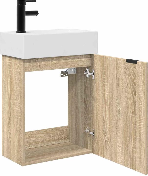 Actual product image vidaXL Badezimmerschrank (45.50 x 22.50 x 84 cm)