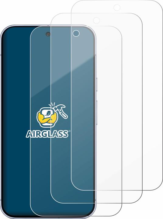 Produktbild BROTECT Schutzglas für Google Pixel 10 Pro XL Schutzfolie Displayschutz Display Schutz Glas Folie klar (3 Stück, Google Pixel 10 Pro XL)