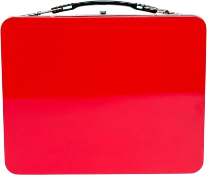 Actual product image Sanrio Metal Rainbow Hello Kitty Lunch Box
