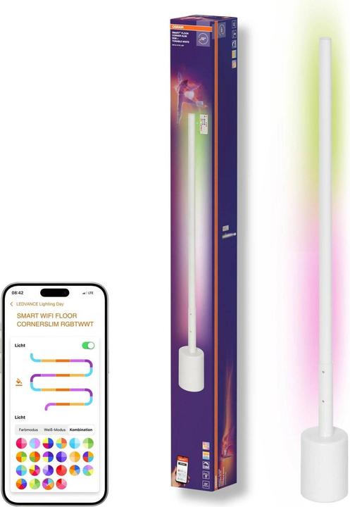 Image du produit Osram Smart Wifi Floor Corner Slim With Remote Control Blanc Slim RGB + Tw + Rc (280 lm)