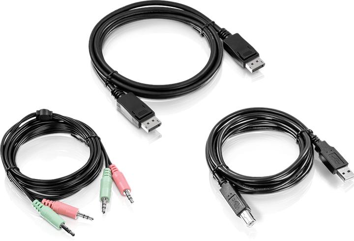 Immagine prodotto Trendnet Set di cavi KVM DisplayPort USB 6 piedi