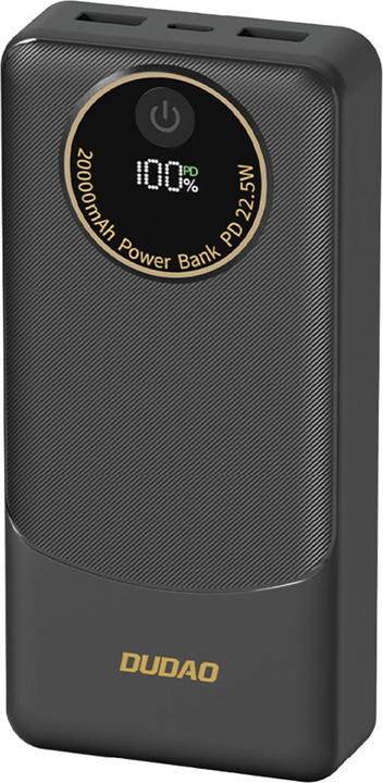 Produktbild Dudao K12 powerbank 20000mAh 22.5W Black (20000 mAh, 22.50 W, 74 Wh)