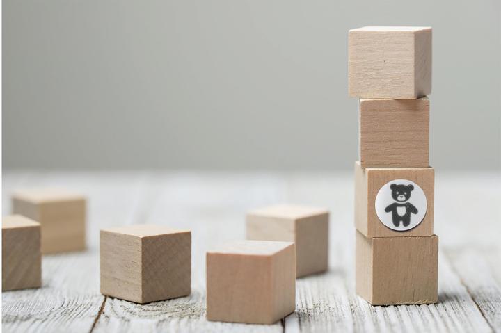 Actual product image Colop Stamp Little NIO Set Baby, 10 pieces