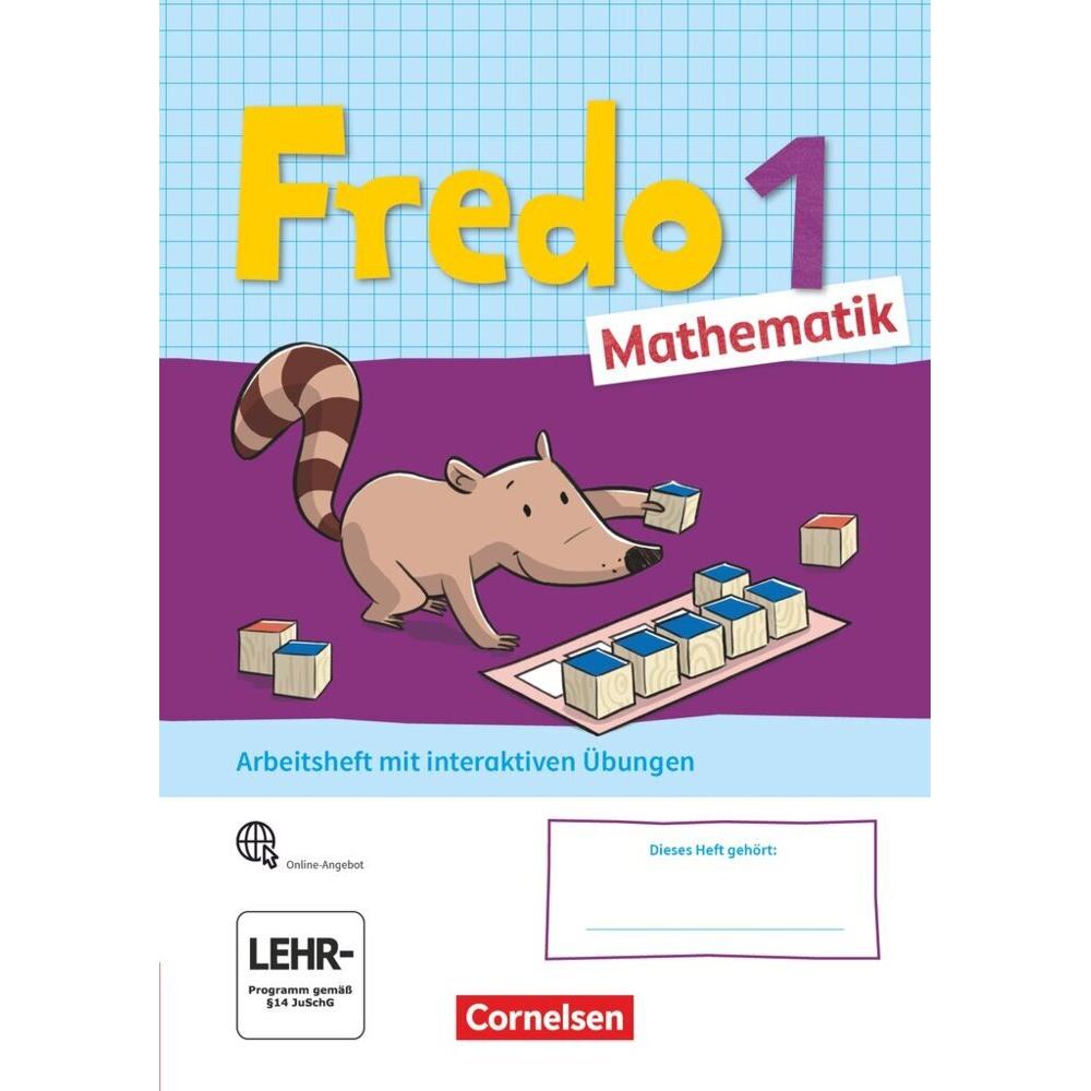 Fredo - Mathematik - Ausgabe A - 2021 - 1. Schuljahr Arbeitsheft mit interaktiven Übungen auf scook., Schulbücher von Me...