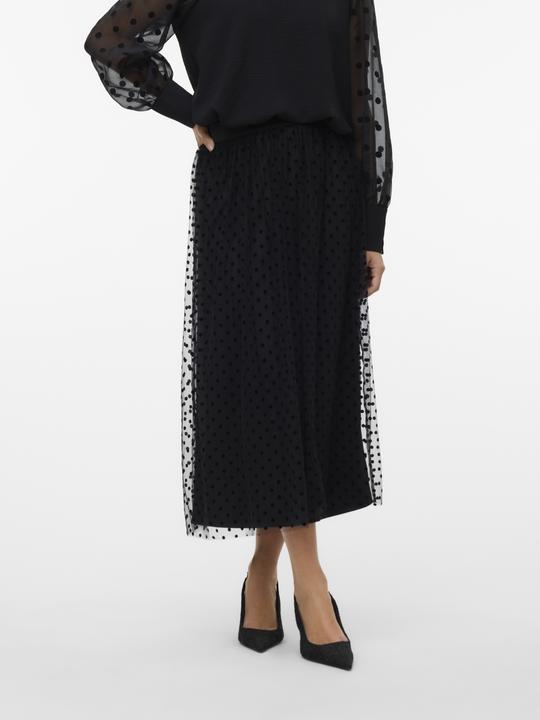 Actual product image Vero Moda VMNETHA Hohe Taille Langer Rock Rock (L)