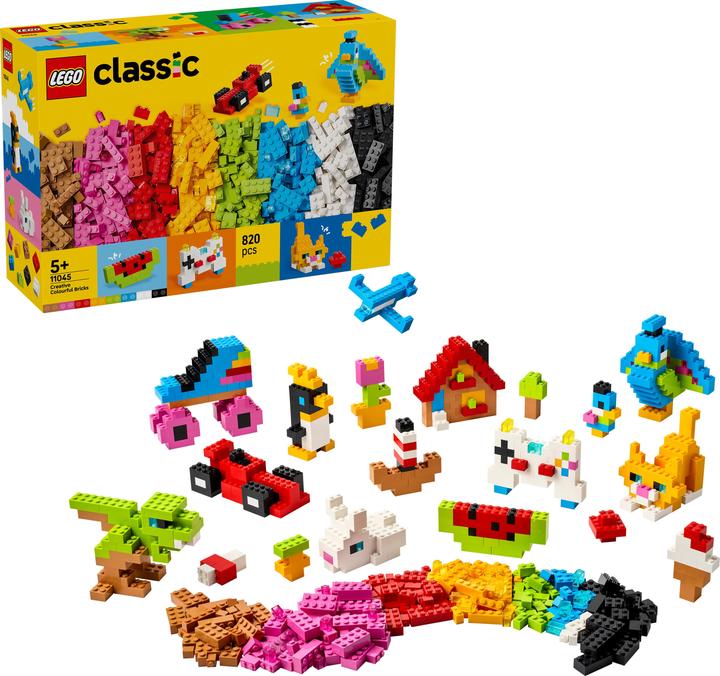 Produktbild LEGO Kreative Bunte Steine (11045, LEGO Classic)