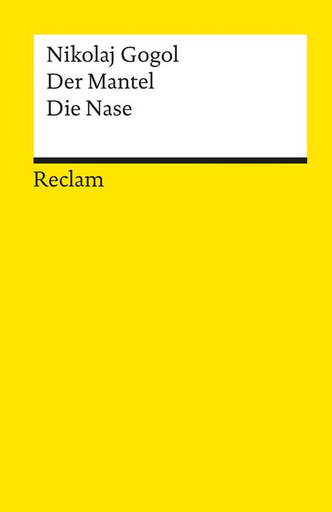 Produktbild Der Mantel. Die Nase (Deutsch, Nikolaj Gogol, 2008)
