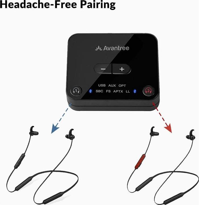 Image du produit Avantree HT41866 (Pas de réduction du bruit, 20 h, Sans fil)