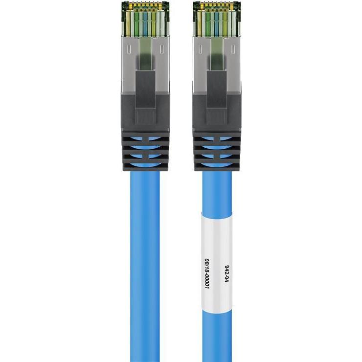 Goobay Netzwerkkabel (S/FTP, CAT8.1, 5 m), Netzwerkkabel
