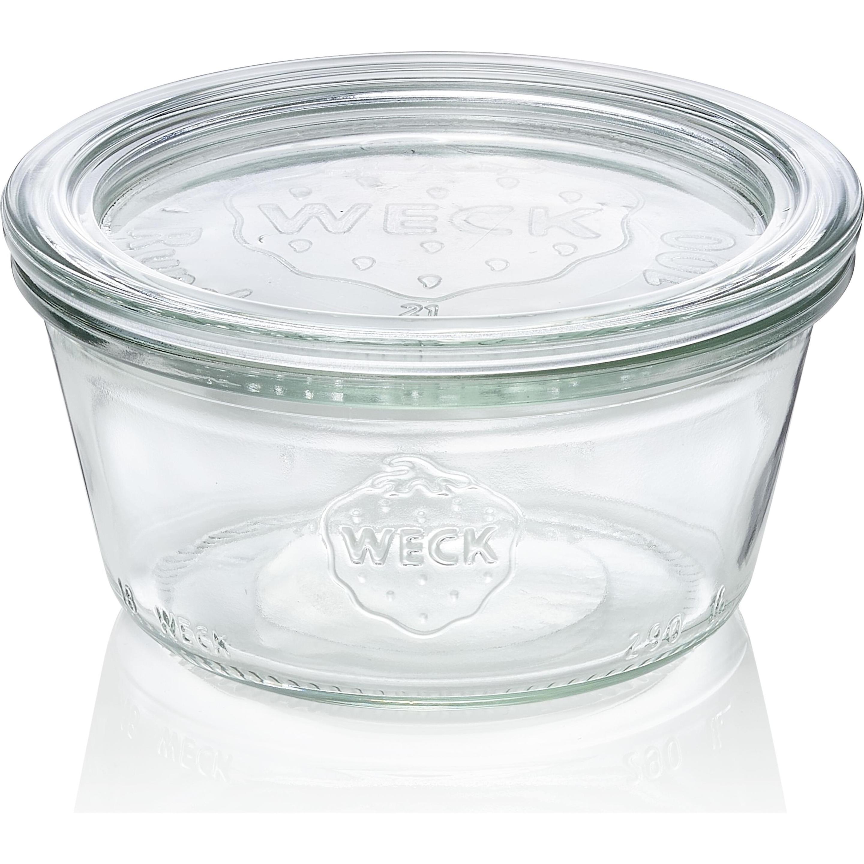 Weck Sturzform, Einmachgläser, Transparent