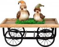 Produktbild IKO Holzwagen gross h=21,5cm, 50,5x30cm