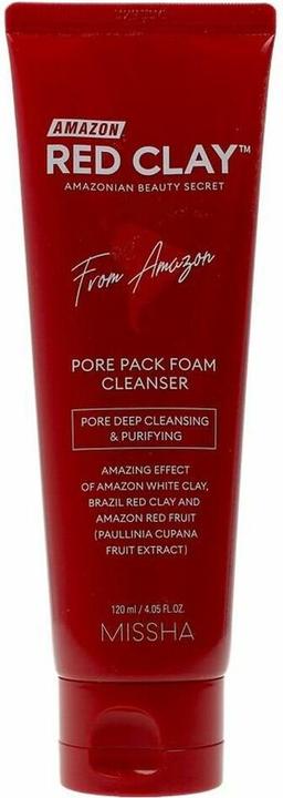 Actual product image Missha Amazon Red Clay™ (Cleansing Foam, 120 ml)
