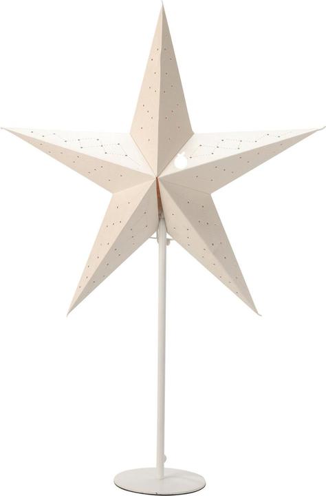 Actual product image Mojawo Christmas star table lamp paper star H65cm 220V on/off switch