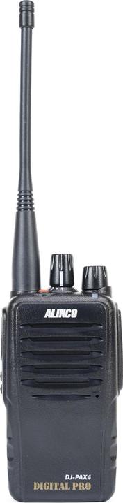 Alinco Radio portatile PNI DJ-PAX4, PMR446, doppia modalità analogica e digitale, VOX, TOT, IP67
