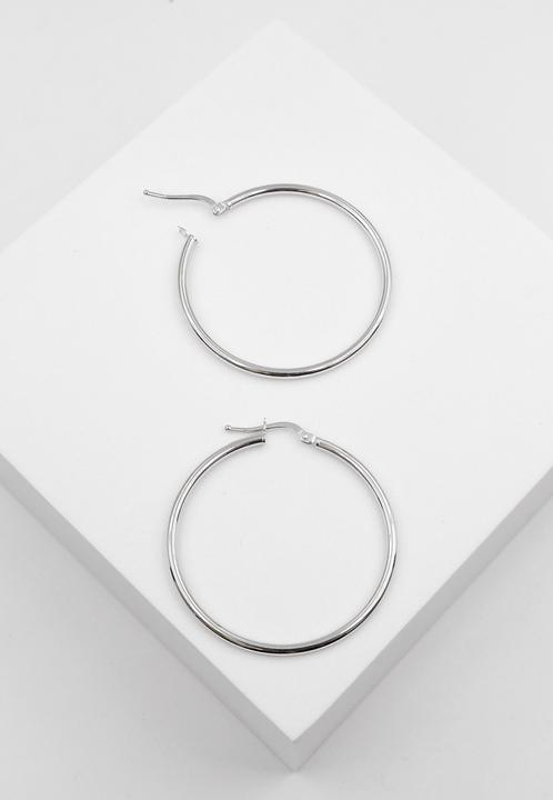 Actual product image Muau Creoles (750/18 K Gold)