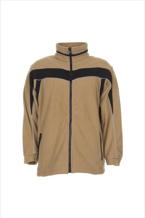 Actual product image Planam Plaline work jacket fleece jacket sand black size L (L)