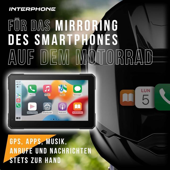 Actual product image Interphone SYNC70 ESSENTIAL SMART DISPLAY-Anzeige (CAR PLAY / ANDROID AUTO)