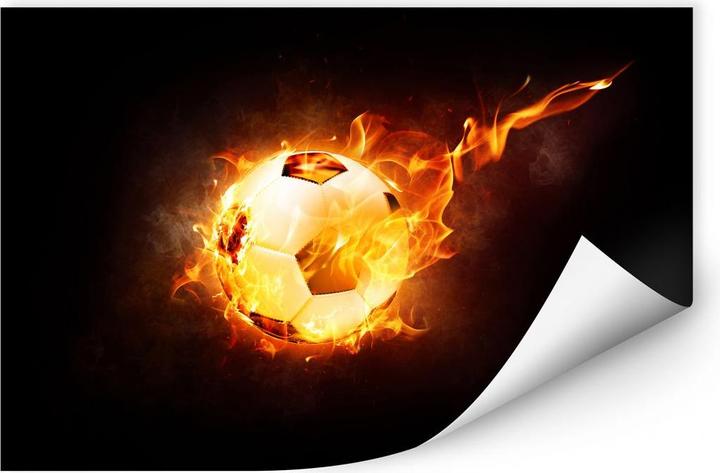 Immagine prodotto Trenddeko Calcio in fiamme (60 x 40 cm)