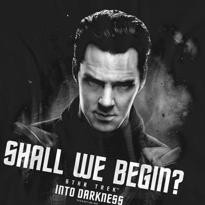 Image du produit Star Trek: Into Darkness - T-shirt SHALL WE BEGIN - Adulte (M)