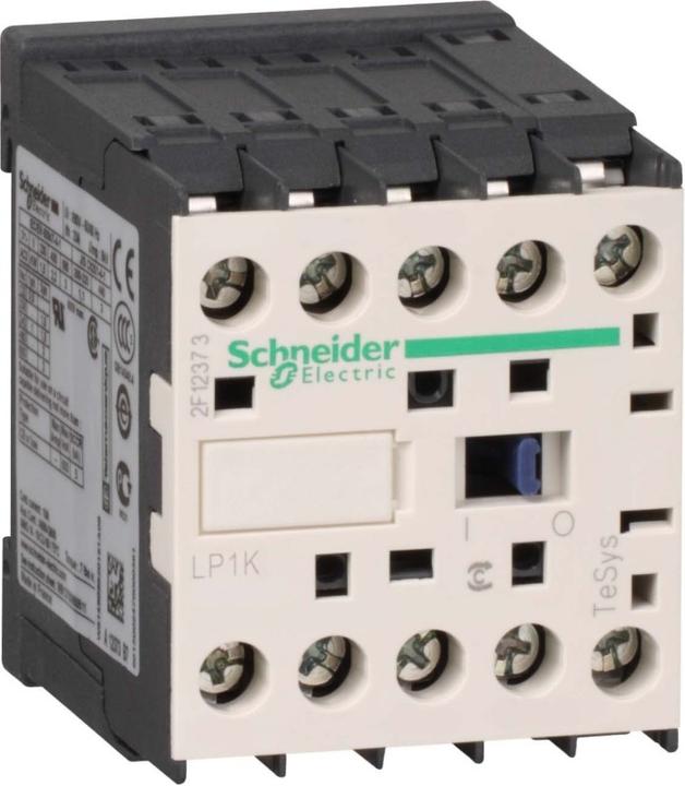 Produktbild Schneider Electric Leistungsschütz, 4p, 9A/AC1, 24V DC LP1K090045BD