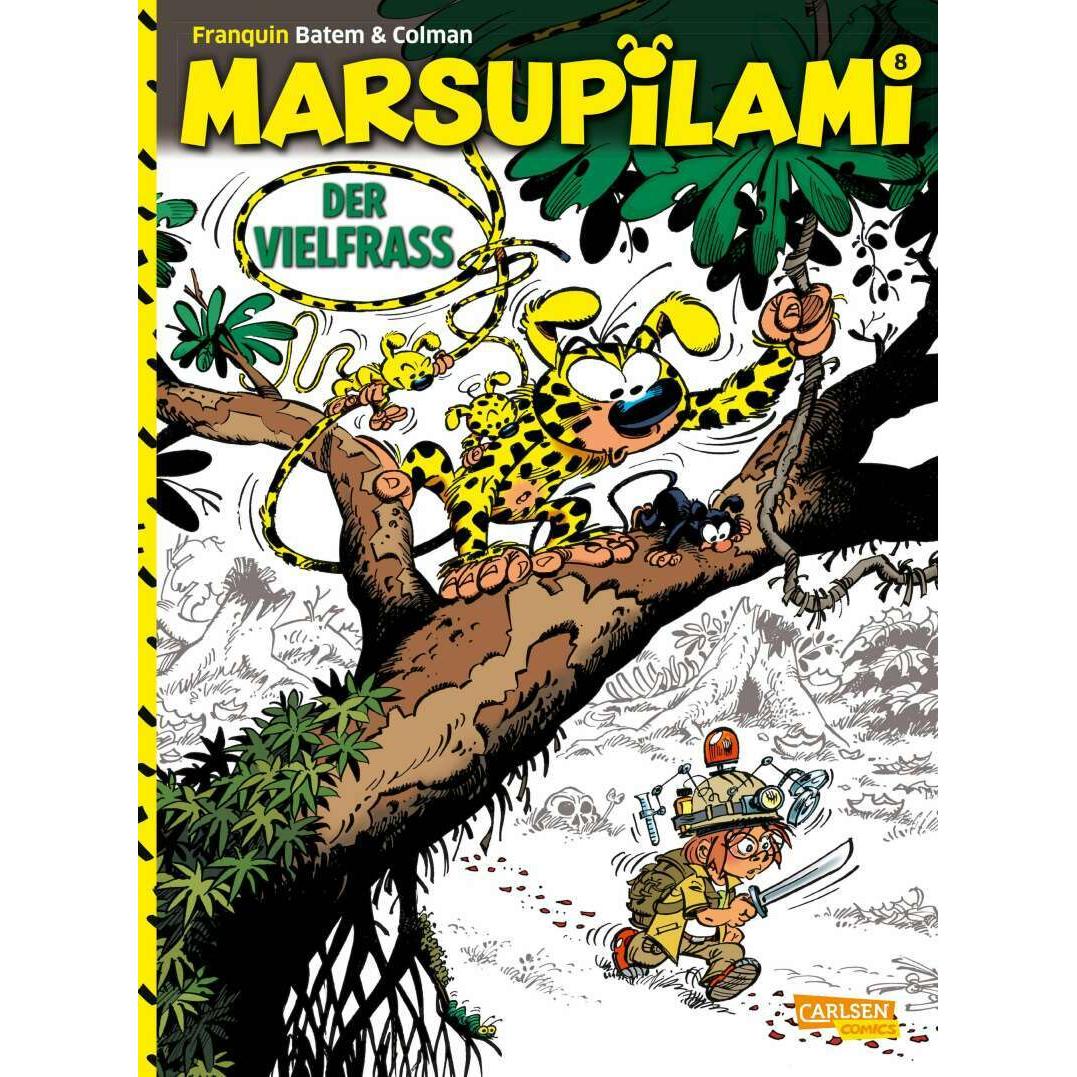 Marsupilami 8: Der Vielfrass, Belletristik von André Franquin