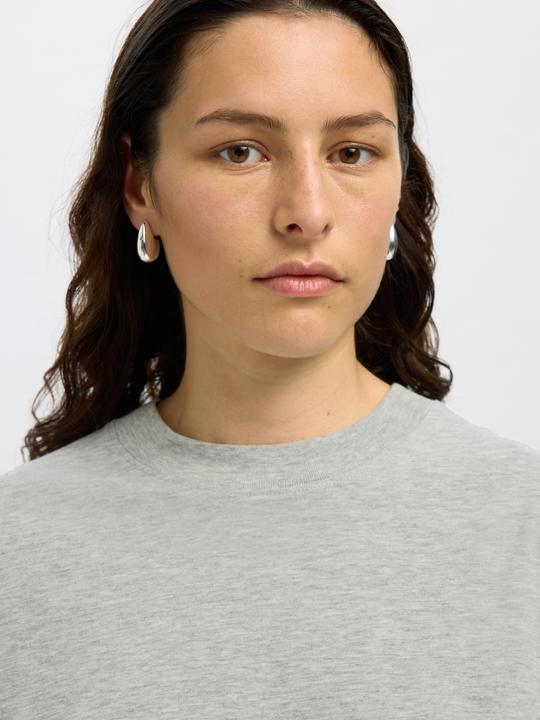 Actual product image Selected Basic T-Shirt in Oversize (M)