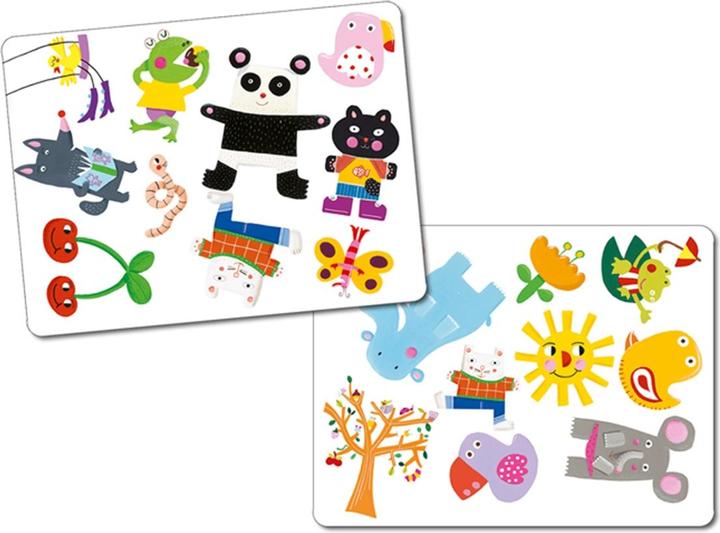 Actual product image Djeco Card game Minimatch (Italian, English, French, German)