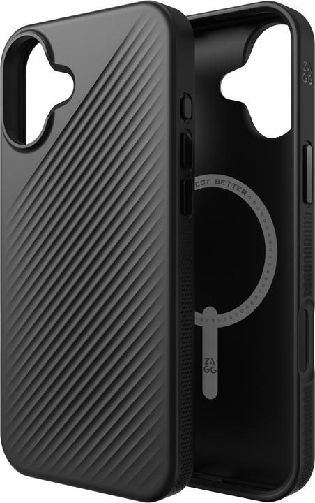 Actual product image Zagg Cases Luxe Snap Apple iPhone 16 Plus Black (Apple iPhone 16 Plus)
