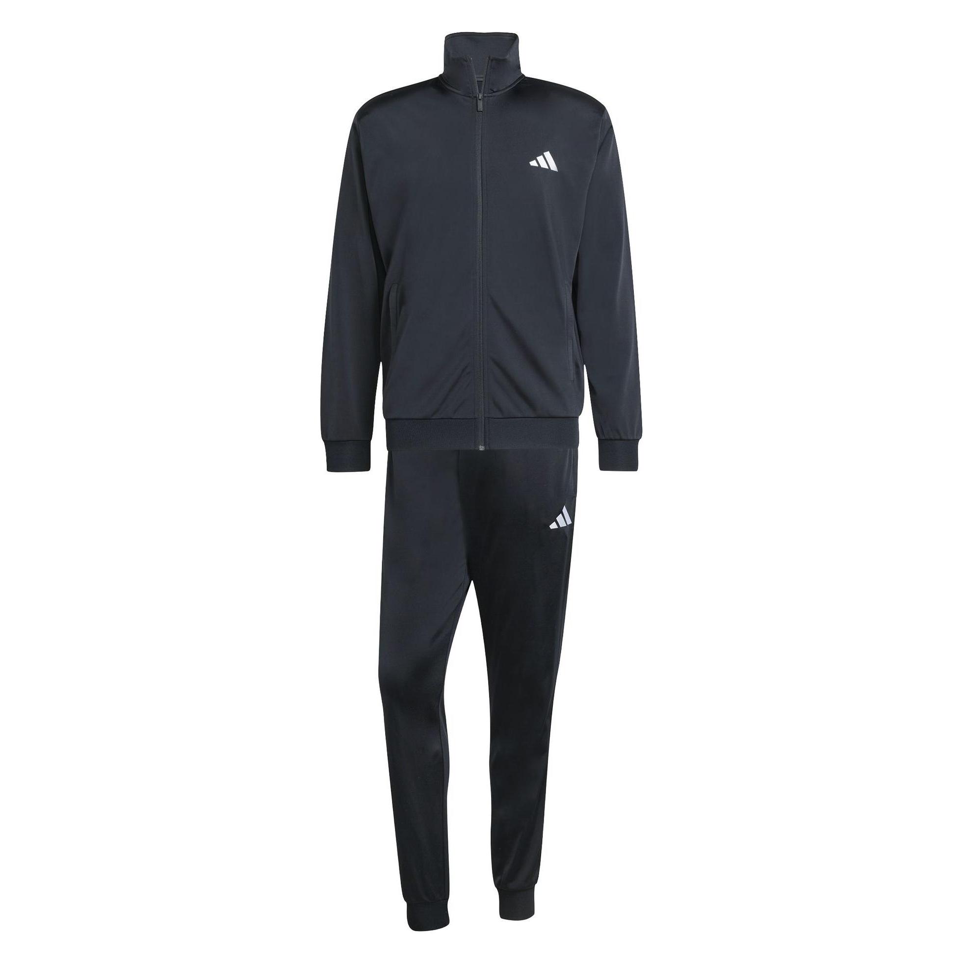 Adidas, Herren, Trainingsjacken, Herren-Trainingsanzug (S), Schwarz, S