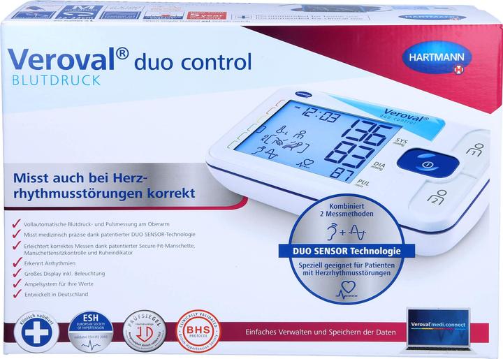 Actual product image Veroval duo control (Blood pressure monitor upper arm)