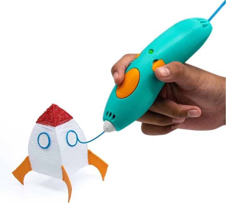 Immagine prodotto 3Doodler Start PLUS 3D PRINTING PEN SPLUS penna 3D 0,77 mm Turchese, Giallo
