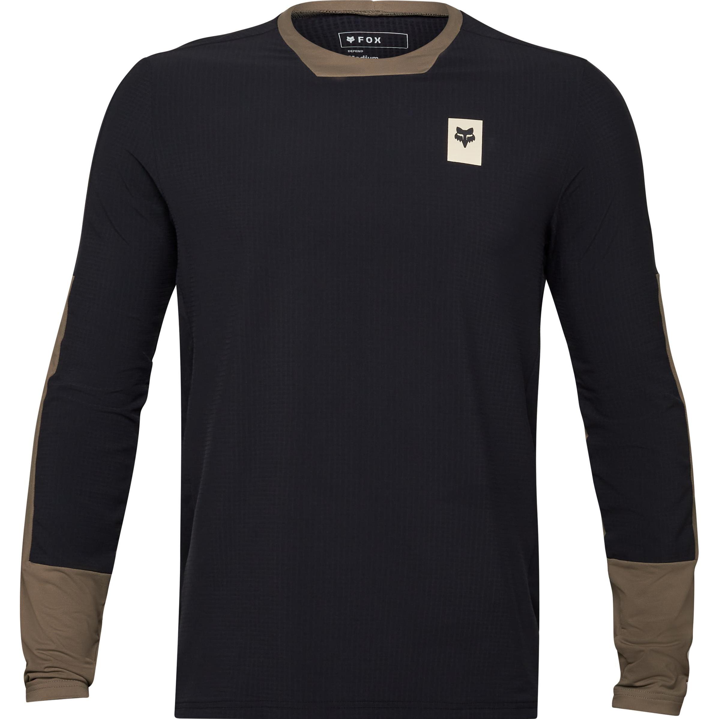 Fox, Herren, Velotrikot, Jersey 24 Defend Thermal Ash (XXL), Grau, XXL