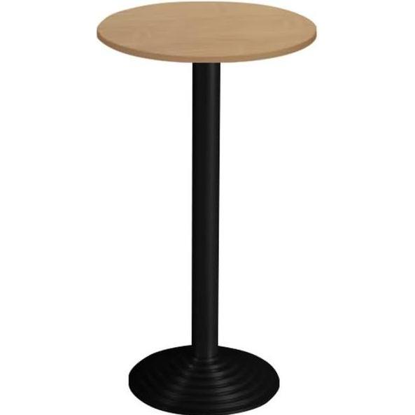 Bisley, Tischplatte, Stehtisch rund 1 Platte Stahlsäule D 80 mm Aluminium-Gussfuss D 450 mm...