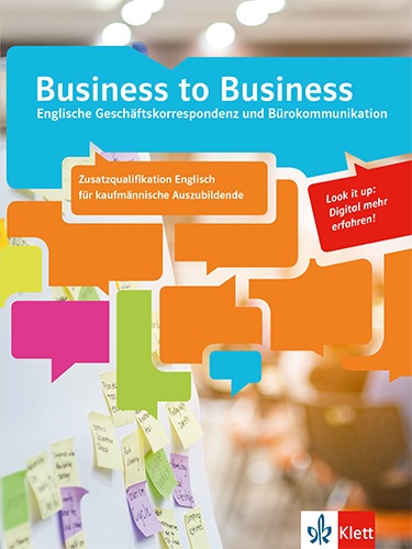 Actual product image Business to Business. Kaufmännische Auszubildende mit Zusatzqualifikation Englisch (IHK) (English, German, 2023)