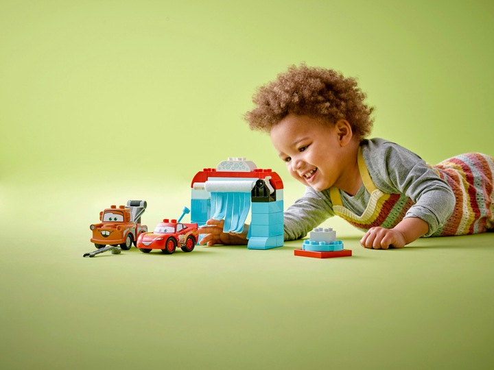 Immagine prodotto LEGO 10996 Saetta McQueen e Cricchetto all'autolavaggio (10996)