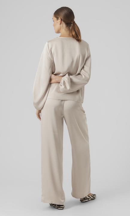 Produktbild Vero Moda Vmlovie L/S V-Neck Detail Top Wv Pop6 Ga Top (XS)