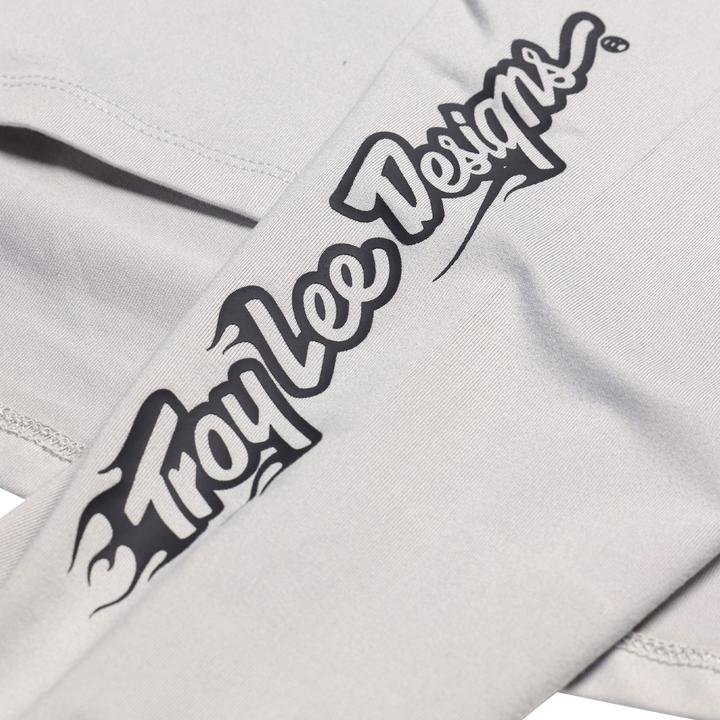 Actual product image Troy Lee Designs Ruckus Long Sleeve Ride Tee, Burn Out, mist, S (S)