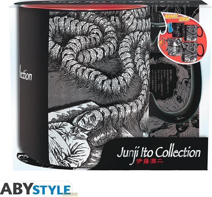 Actual product image ABYstyle Junji Ito Tazza 460ml Heat Change : Honored Ancestor (460 ml, 2 x)