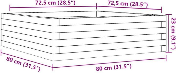 Produktbild vidaXL Pflanzgefäss