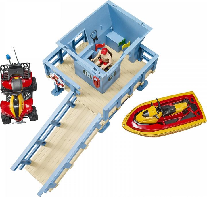 Immagine prodotto Bruder Stazione bworld LifeGuard, Quad, moto d'acqua
