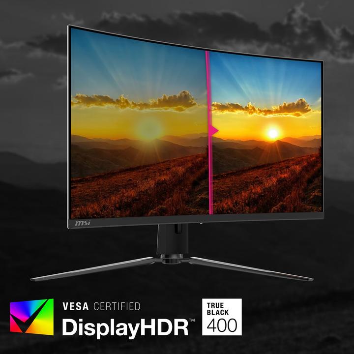 Image du produit MSI MPG 321CURX QD-OLED (3840 x 2160 pixels, 31.50")