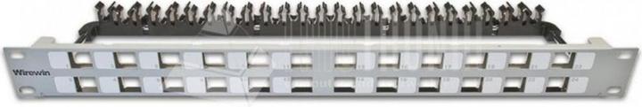 Produktbild Wirewin 24-Port 1HE Patchpanel, geschirmt