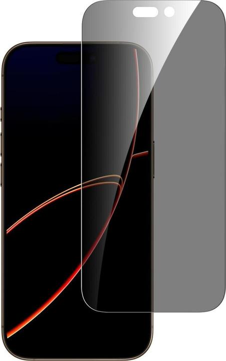 Productafbeelding 4smarts Second Glass Privacy, Apple, iPhone 17 Pro, Transparent, 1 Stück(e) (1 Pcs., Apple iPhone 17 Pro)